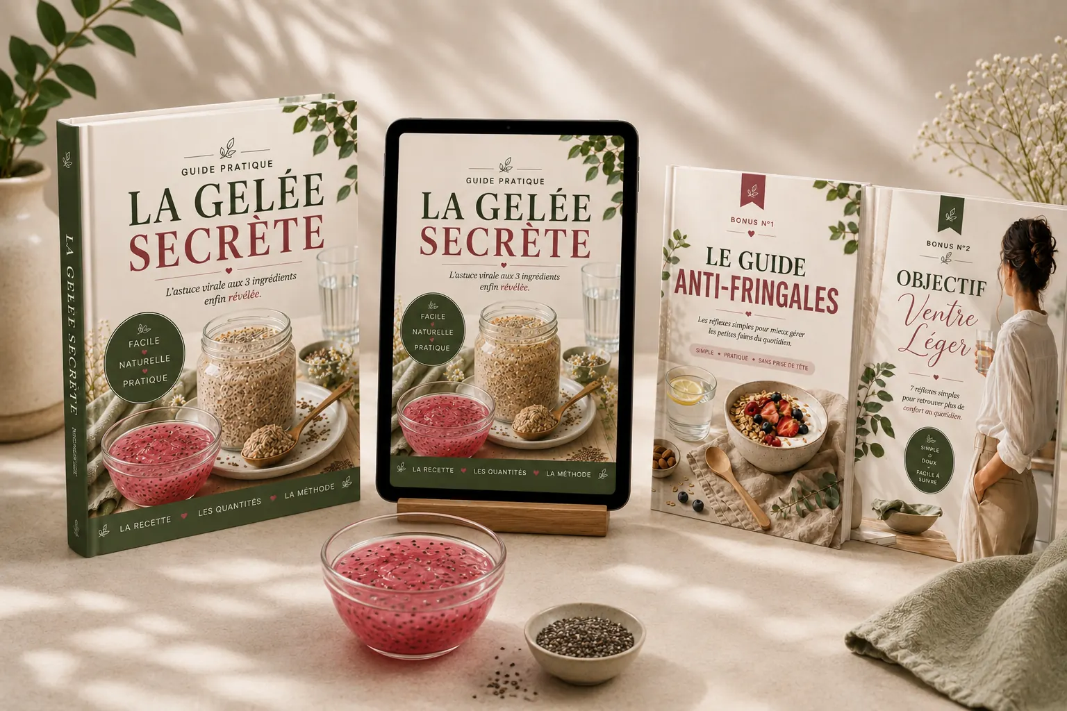 La Gelée Secrète avec les deux bonus